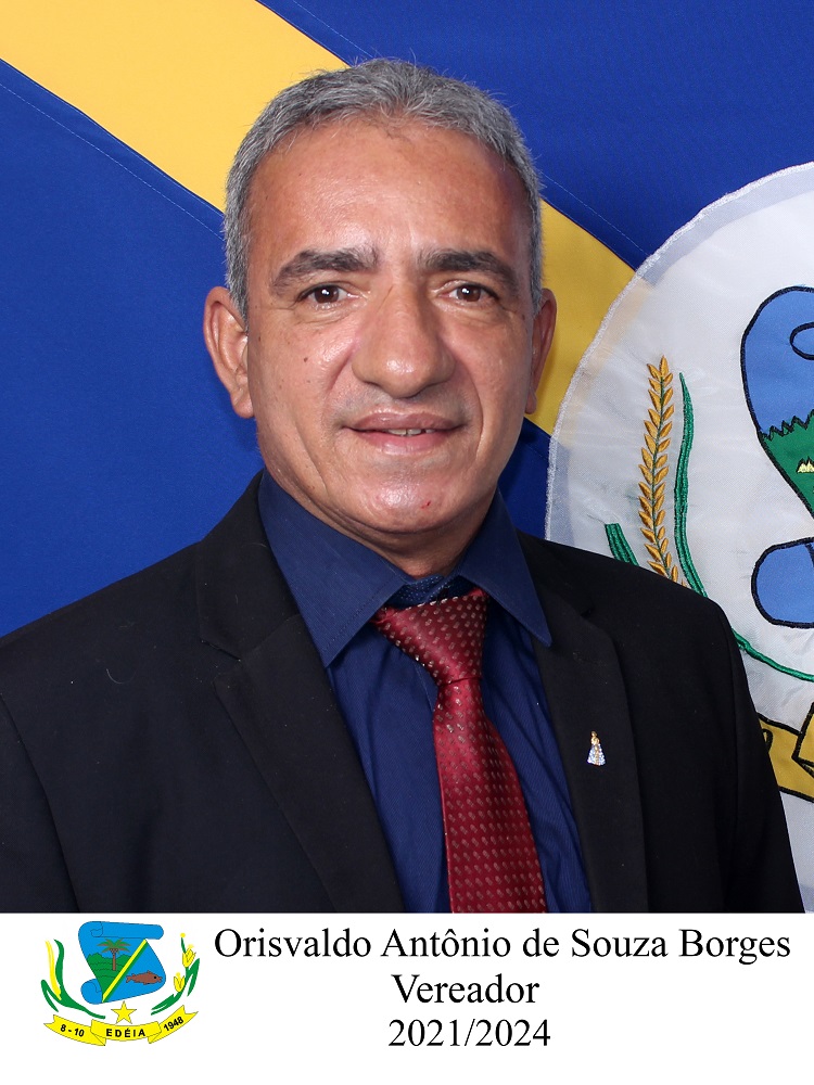 Vereador Orisvaldo Antonio de Souza Borges