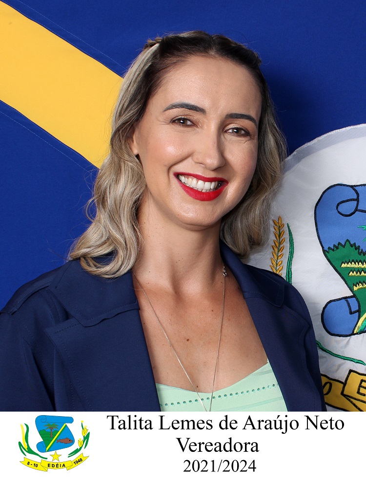 Vereador Talita Lemes de Araújo Neto